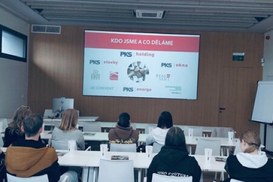 Exkurze pro studenty ze Střední školy stavební Třebíč
