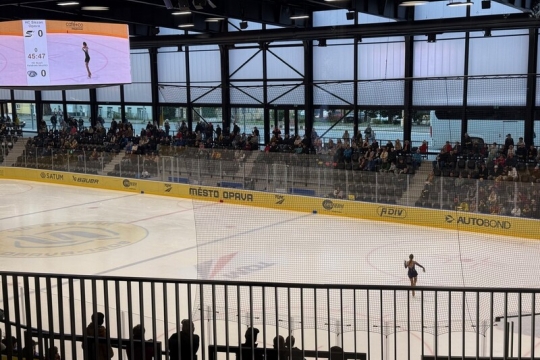 Zimní stadion v Opavě je slavnostně otevřen