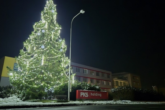 Rozsvícení vánočního stromu PKS 2025