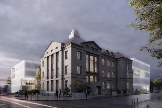 Naše společnost PKS stavby pracuje na modernizaci SUPŠ keramické a sklářské v Karlových Varech 