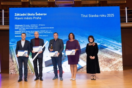 Naše společnost PKS stavby a.s. získala dva tituly Stavba roku