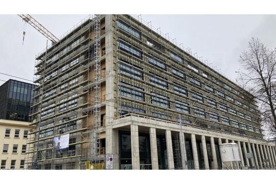 Třetí etapa výstavby vědecko-technického campusu CERIT Science Park je v plném proudu
