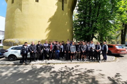 Do praxe jsme tentokrát vzali studenty Střední stavební školy Hradec Králové 