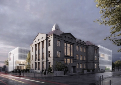 Naše společnost PKS stavby pracuje na modernizaci SUPŠ keramické a sklářské v Karlových Varech 